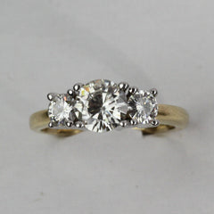 2 Carat Round Cut Diamond Engagement Ring for Women, Wedding Ring, Anniversary Gifts