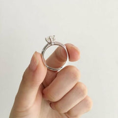 2 Carat Round Cut Diamond Engagement Ring for Women, Solitaire Ring, Wedding Ring