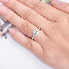 2 Carat Round Cut Diamond Engagement Ring for Women, Wedding Ring