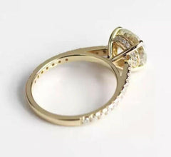 2.5 Carat Round Cut Diamond Engagement Ring for Women, Wedding Ring