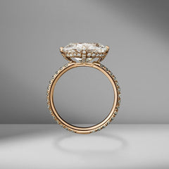 3.5 Carat Oval Cut Diamond Engagement Ring for Women, Wedding Ring, Christmas Gifts, Anniversary Gifts