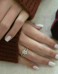 2.5 Carat Oval Cut Diamond Engagement Ring for Women, Wedding Ring, Christmas Gifts