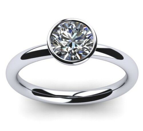 2.5 Carat Round Cut Diamond Engagement Ring for Women, Wedding Ring