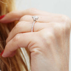 2 Carat Round Cut Diamond Engagement Ring for Women, Wedding Ring, Anniversary Gifts For Her