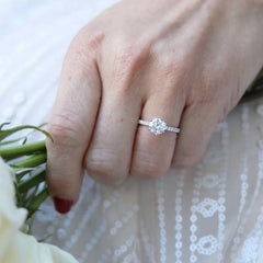 2 Carat Round Cut Diamond Engagement Ring for Women, Wedding Ring, Anniversary Gifts For Her