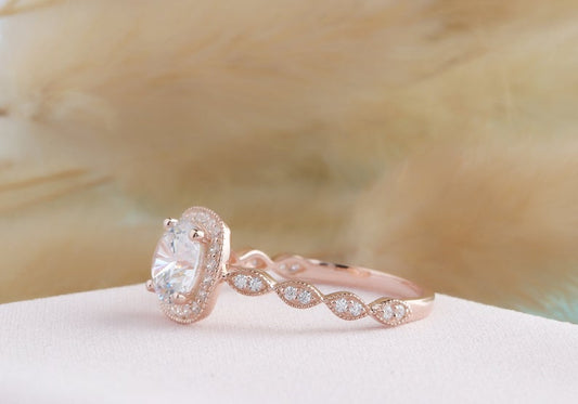 2 Carat Round Cut Diamond Engagement Ring for Women, Wedding Ring, Christmas Gifts