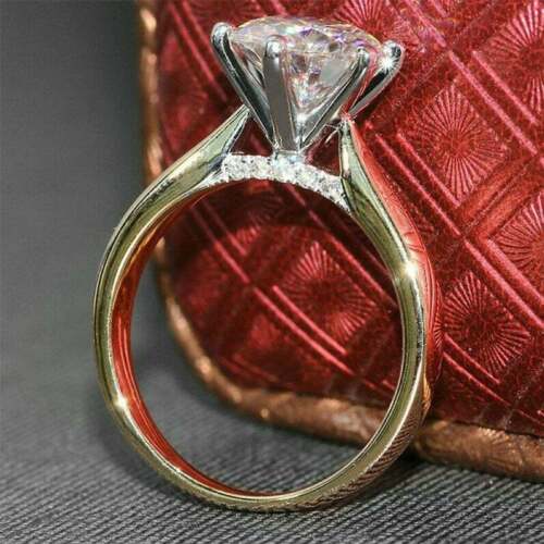 2.5 Carat Round Cut Diamond Engagement Ring for Women, Wedding Ring