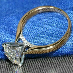 2.5 Carat Round Cut Diamond Engagement Ring for Women, Wedding Ring