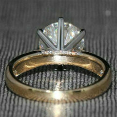 2.5 Carat Round Cut Diamond Engagement Ring for Women, Wedding Ring