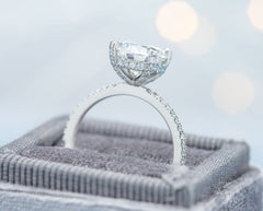 3 Carat Round Cut Diamond Engagement Ring For Women, Wedding Ring