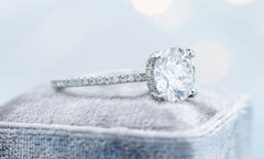 3 Carat Round Cut Diamond Engagement Ring For Women, Wedding Ring