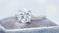 3 Carat Round Cut Diamond Engagement Ring For Women, Wedding Ring