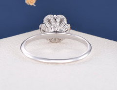 2 Carat Round Cut Diamond Engagement Ring for Women, Wedding Ring