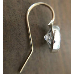 4 TCW Round Cut Diamond Stud Earrings For Women, Bezel Set Earrings, Christmas Gifts, Wedding Earrings, Lever Back Earrings