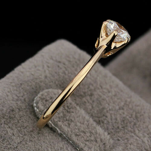 3 Carat Round Cut Diamond Engagement Ring for Women, Solitaire Ring, Wedding Ring, Christmas Gifts