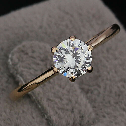 3 Carat Round Cut Diamond Engagement Ring for Women, Solitaire Ring, Wedding Ring, Christmas Gifts