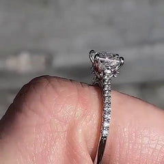 2 Carat Princess Cut Diamond Engagement Ring For Women, Wedding Ring, Anniversary Gifts