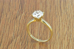 2 Carat Round Cut Diamond Engagement Ring for Women, Wedding Ring, Solitaire Ring