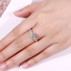 1.5 Carat Round Cut Diamond Engagement Ring for Women, Wedding Ring, Anniversary Gifts