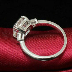 3.5 Carat Cushion Cut Diamond Engagement Rig for Women, Wedding Ring, Christmas Gifts, Anniversary Gifts