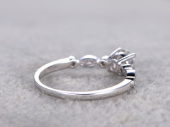 1 Carat Round Cut Diamond Engagement Ring for Women, Wedding Ring