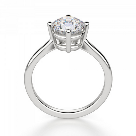 2.5 Carat Round Cut Diamond Engagement Ring for Women, Wedding Ring, Anniversary Gifts, Christmas Gifts