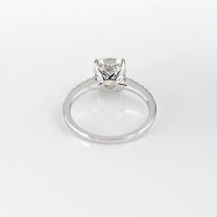 2 Carat Cushion Cut Diamond Engagement Ring For Women, Wedding Ring, Anniversary Gifts For Her