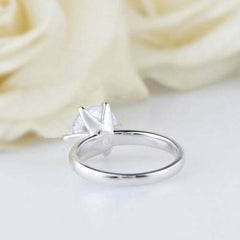 3 Carat Round Cut Diamond Engagement Ring for Women, Wedding Ring, Christmas Gifts, Anniversary Gifts For Her