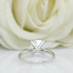3 Carat Cushion Cut Diamond Engagement Ring for Women, Wedding Ring, Christmas Gifts