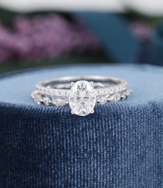 1 Carat Oval Cut Diamond Engagement Ring for Women, Wedding Ring, Anniversary Gifts For Her
