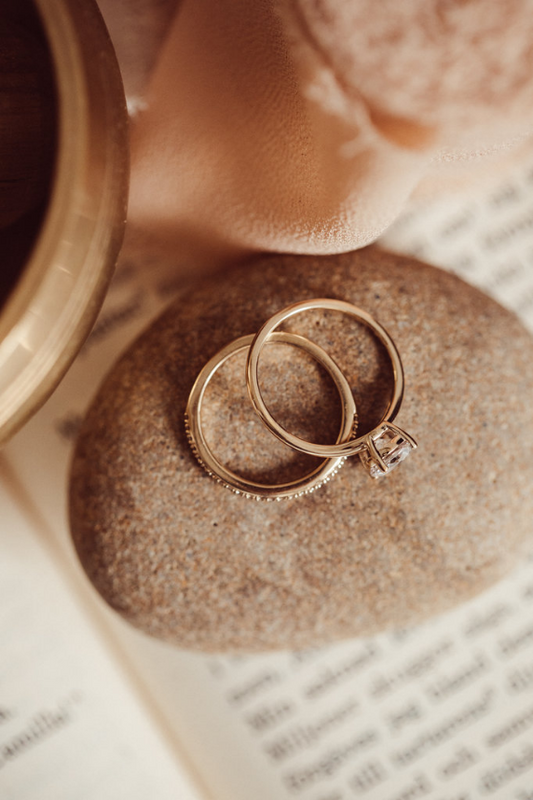 1 Carat Round Cut Diamond Engagement Ring For Women, Bridal Set Wedding Ring, Christmas Gifts