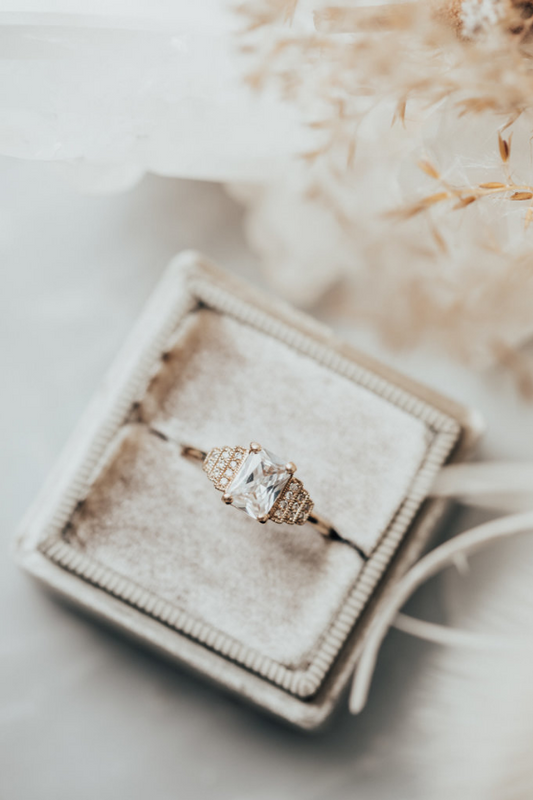 1.5 Carat Radiant Cut Diamond Engagement Ring For Women, Wedding Ring