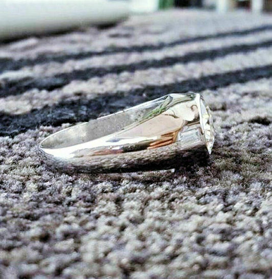 2.5 Carat Round Cut CVD Lab Grown Diamond Engagement Ring for Women, Three Stone Ring, Wedding Ring, Anniversary Gifts