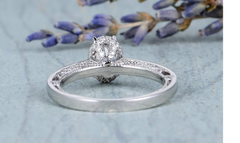 2 Carat Oval Cut Diamond Engagement Ring for Women, Wedding Ring, Anniversary Gifts