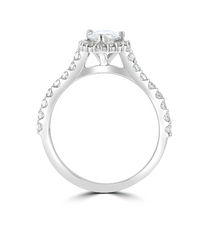 2 Carat Pear Cut Diamond Engagement Ring for Women, Wedding Ring