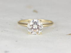 3 Carat Round Cut Diamond Engagement Ring for Women, Wedding Ring