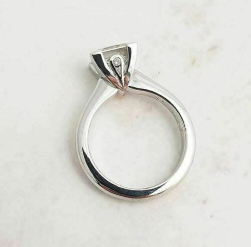 2.5 Carat Princess Cut Diamond Engagement Ring for Women, Wedding Ring