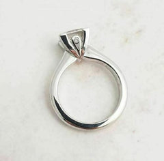 2.5 Carat Princess Cut Diamond Engagement Ring for Women, Wedding Ring