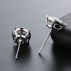 3.60 TCW Round Cut Diamond Halo Stud Earrings For Women, Engagement Earrings, Christmas Gifts