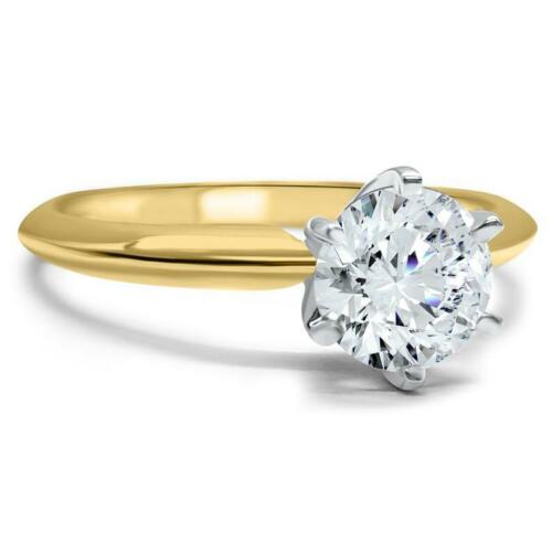 2.5 Carat Round Cut Diamond Engagement Ring For Women, Wedding Ring