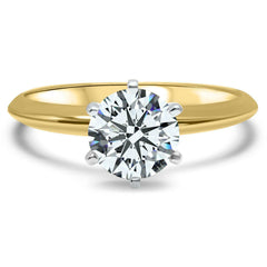 2.5 Carat Round Cut Diamond Engagement Ring For Women, Wedding Ring