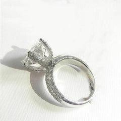 2.5 Carat Round Cut Diamond Engagement Ring For Women, Wedding Ring, Anniversary Gifts, Christmas Gifts