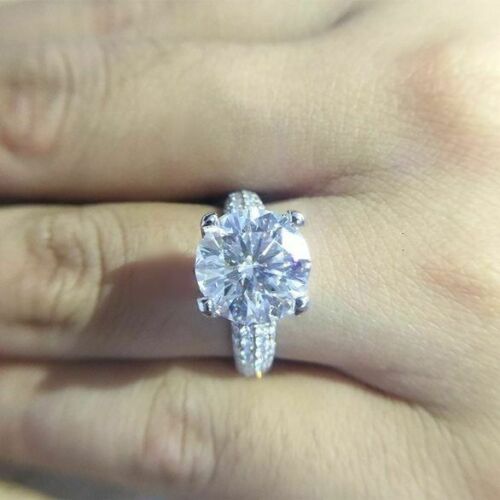2.5 Carat Round Cut Diamond Engagement Ring For Women, Wedding Ring, Anniversary Gifts, Christmas Gifts