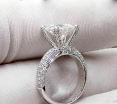2.5 Carat Round Cut Diamond Engagement Ring For Women, Wedding Ring, Anniversary Gifts, Christmas Gifts
