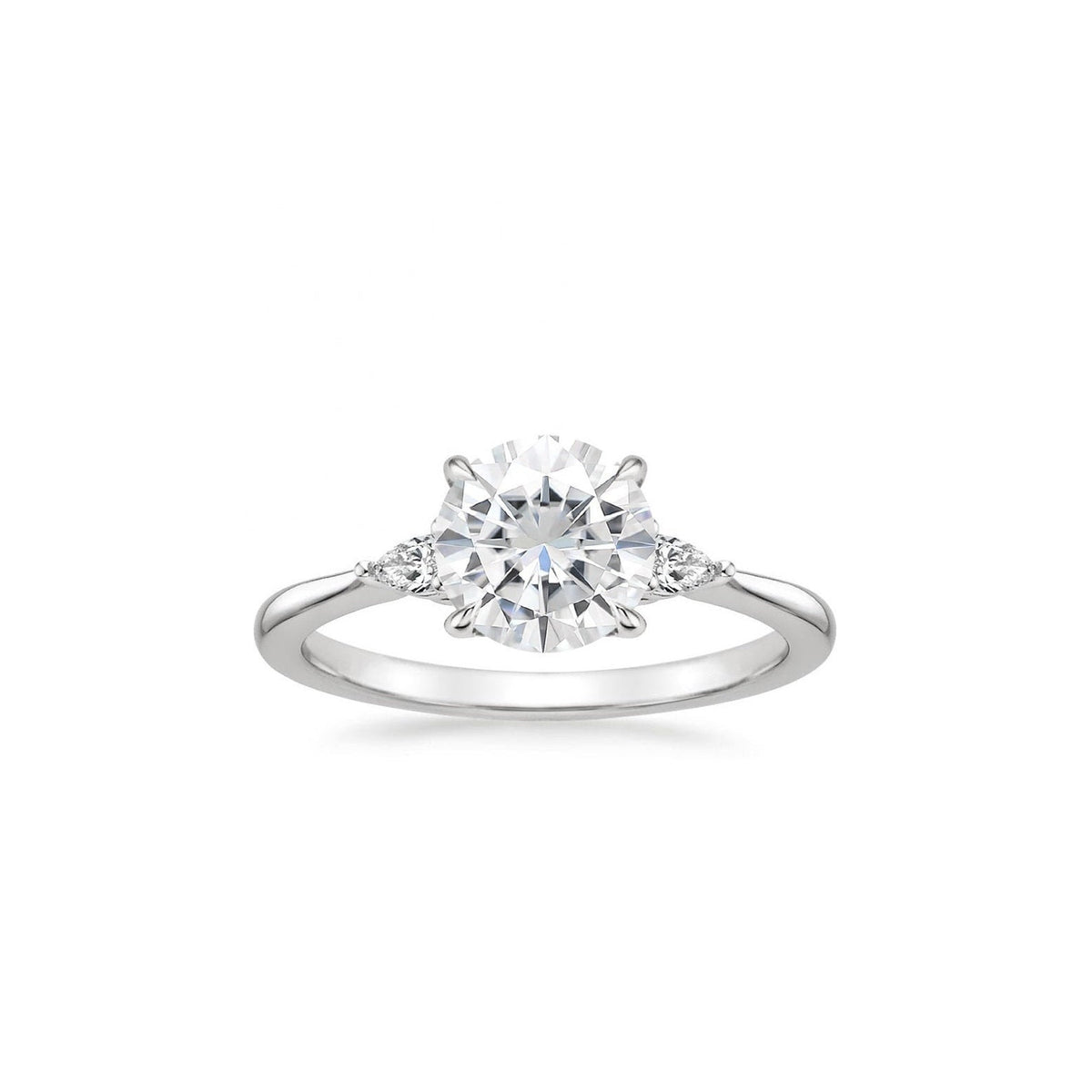 2 Carat Round Cut Diamond Engagement Ring for Women, Wedding Ring