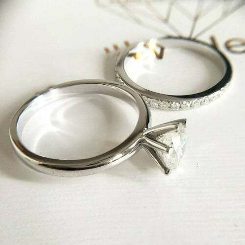 2 Carat Round Cut CVD Lab Grown Diamond Engagement Ring for Women, Anniversary Gifts, Wedding Ring