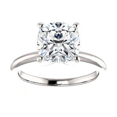 3.50 Carat Cushion CVD Lab Grown Diamond Engagement Ring for Women, Solitaire Engagement Ring, Anniversary Gifts, Christmas Gifts, Promise Ring, Wedding Ring