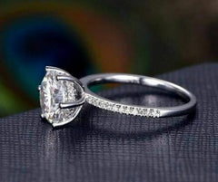 2 Carat Round Cut Diamond Engagement Ring, Wedding Ring, Anniversary Gifts For Her