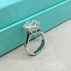 3 Carat Round Cut Diamond Engagement Ring For Women, Solitaire Ring, Wedding Ring