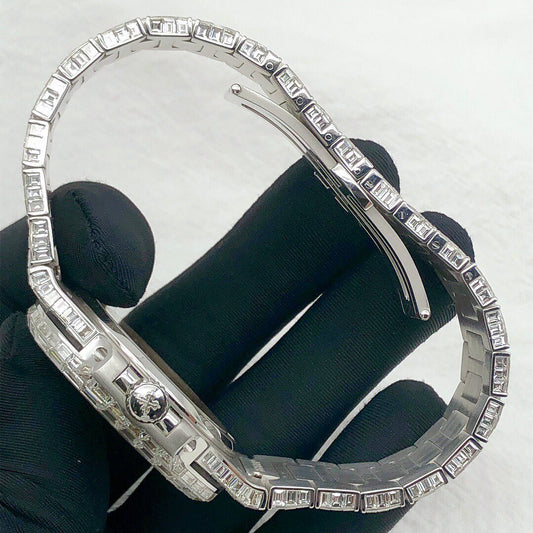 Patek Philippe Watch luxury iced out moissanite vvs diamond watch for men with automatic movement